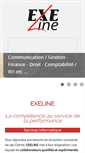 Mobile Screenshot of exeline.fr